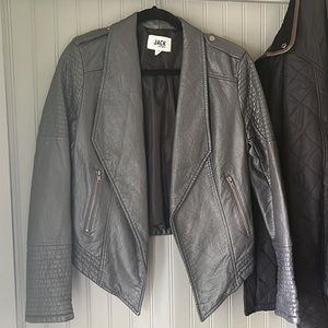 Leather jacket